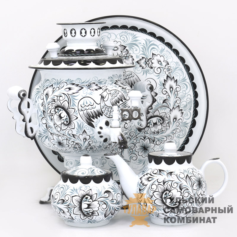 Самовар «Чудесница» авторская роспись