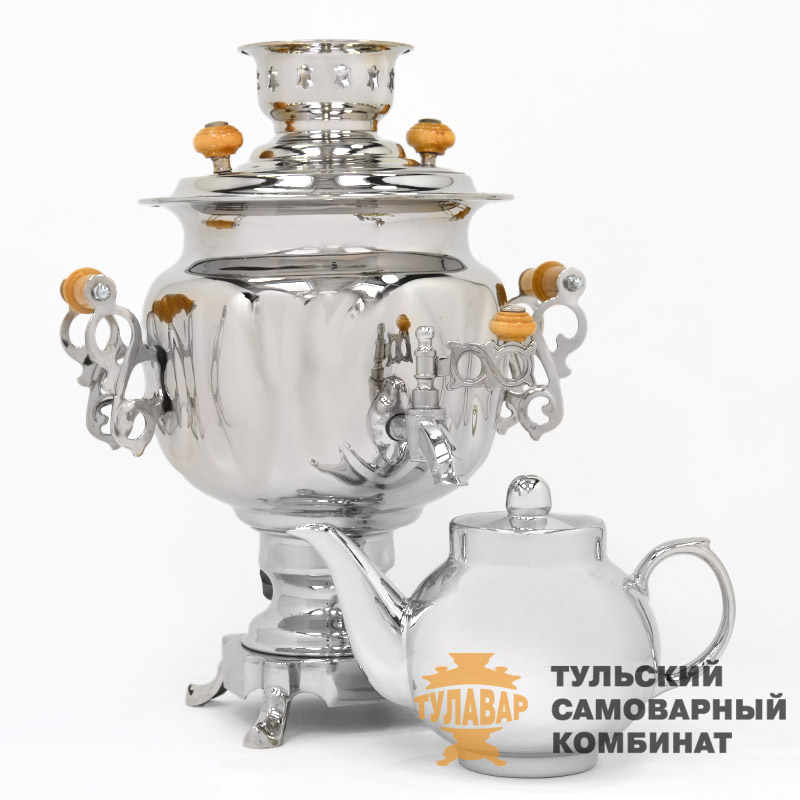 Набор «Овал» электрический с защитой ТЭНа, 3 литра, 2 предмета, никель