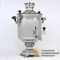 Самовар «Светоч»<br/>жаровой, 7л, никелированный