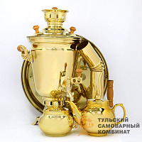 Набор «Рюмка» <br/>жаровой, 4л, латунный