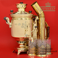 Самовар Баташевых<br/>антикварный, банка купеческая