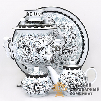 Самовар «Чудесница» авторская роспись. Обзор в 360˚