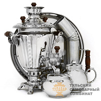 Набор «Русская краса» <br/>жаровой, 3л, никелированный