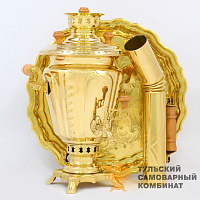 Набор «Русская краса»<br/>жаровой, 3л, латунный