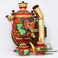 Набор «Жар птица»<br/>жаровой, 7л, расписной