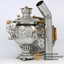 Набор «Шар» комбинированный (электрический-жаровой), 4,5 литра, 3 предмета, никелированный