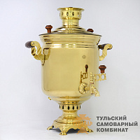 Самовар «Традиционный»<br/>комбинированный, 7л, латунь